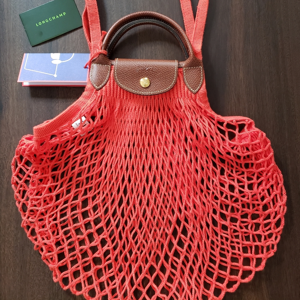 Longchamp Le Pliage Filet - Orange